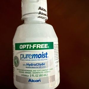 Opti-free pure moist contact solution